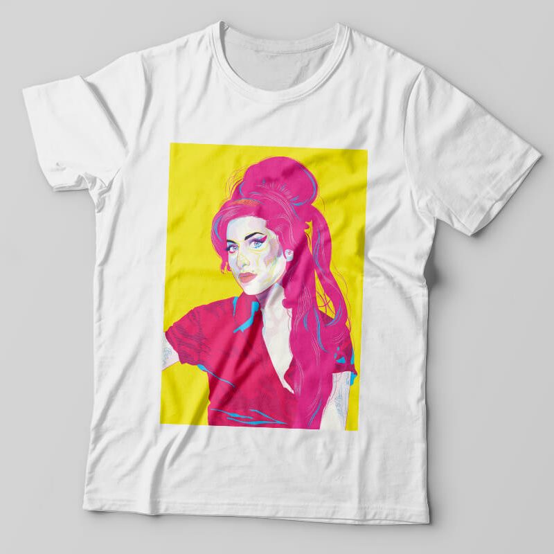 Camiseta Amy Winehouse