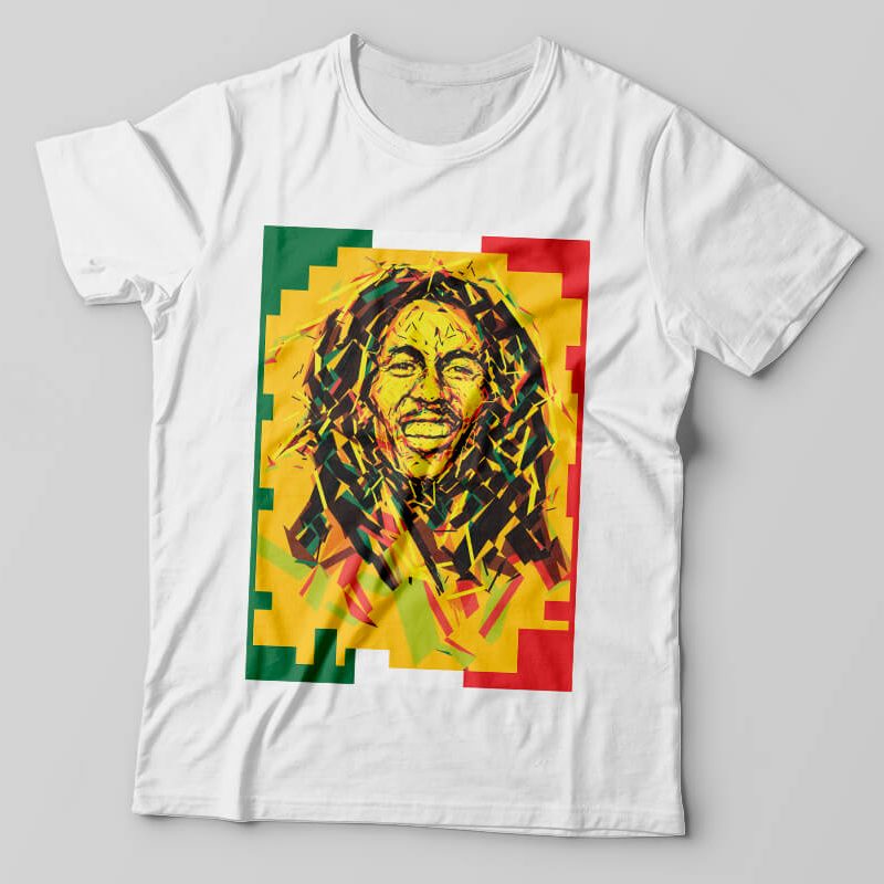 Camisetas personalizada Bob Marley