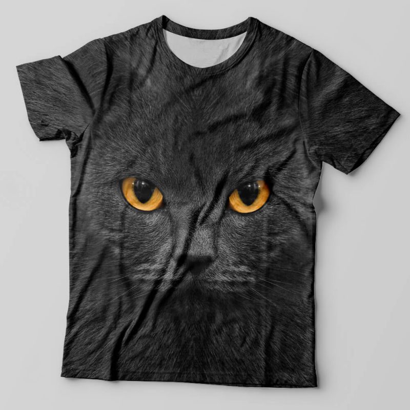 Camisetas personalizadas de animais 3D