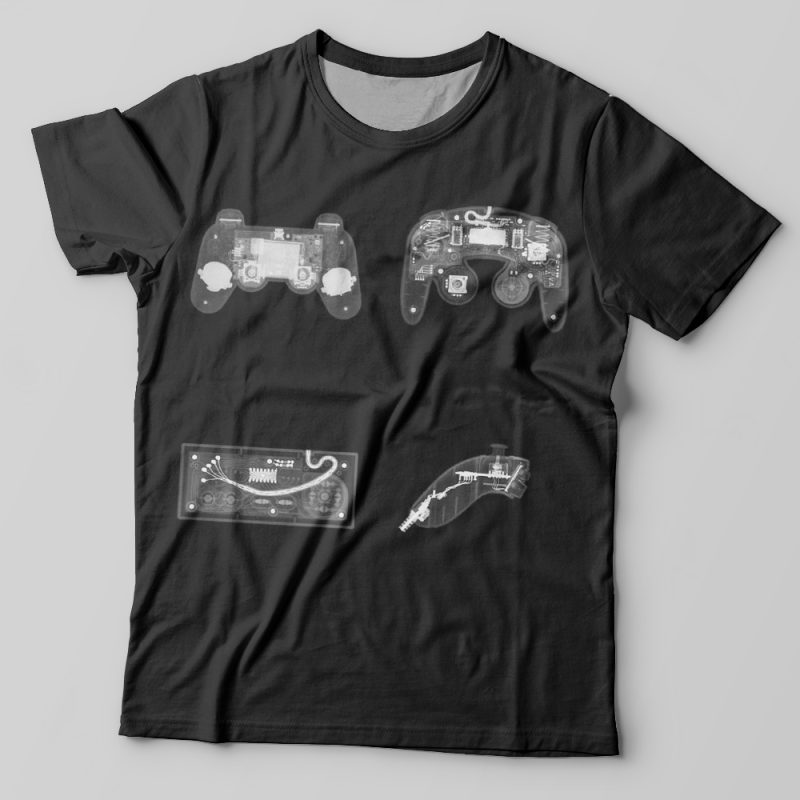 Camisetas personalizadas Gamers Joystick