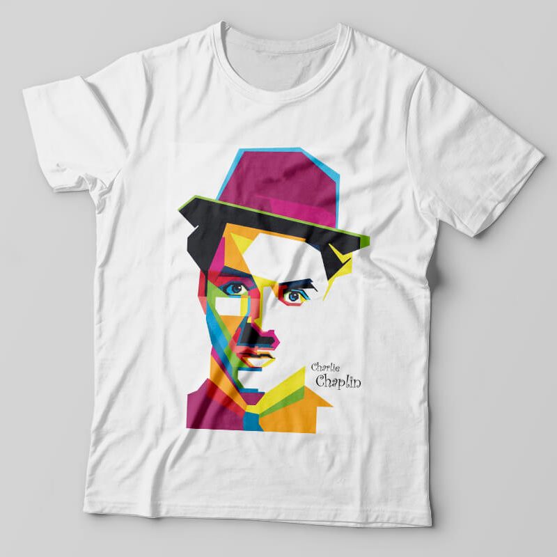 Camisetas personalizada Chaplin