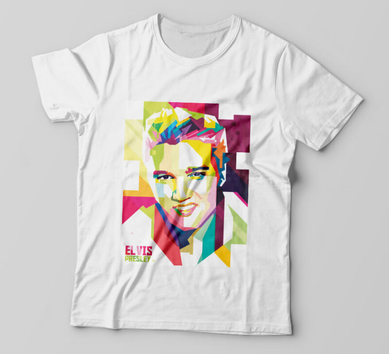 Camisetas personalizada cantores Elvis