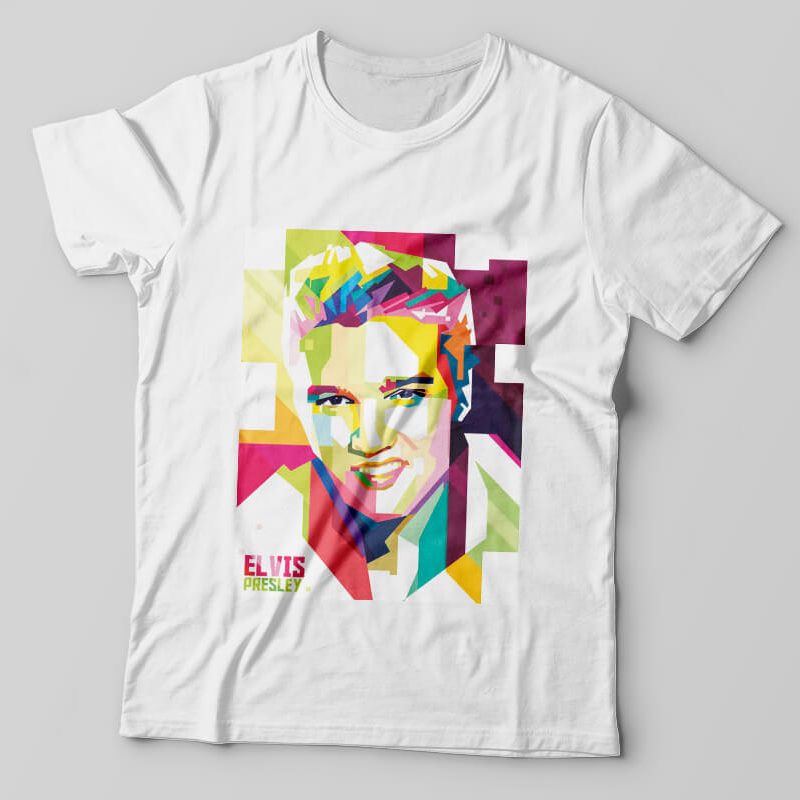 Camisetas personalizada cantores Elvis