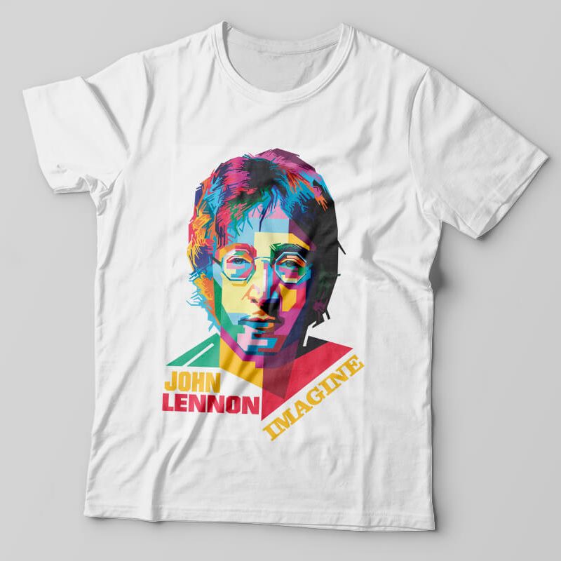Camisetas personalizada cantores Lennon