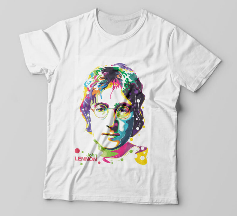 Camisetas personalizada cantores John Lennon