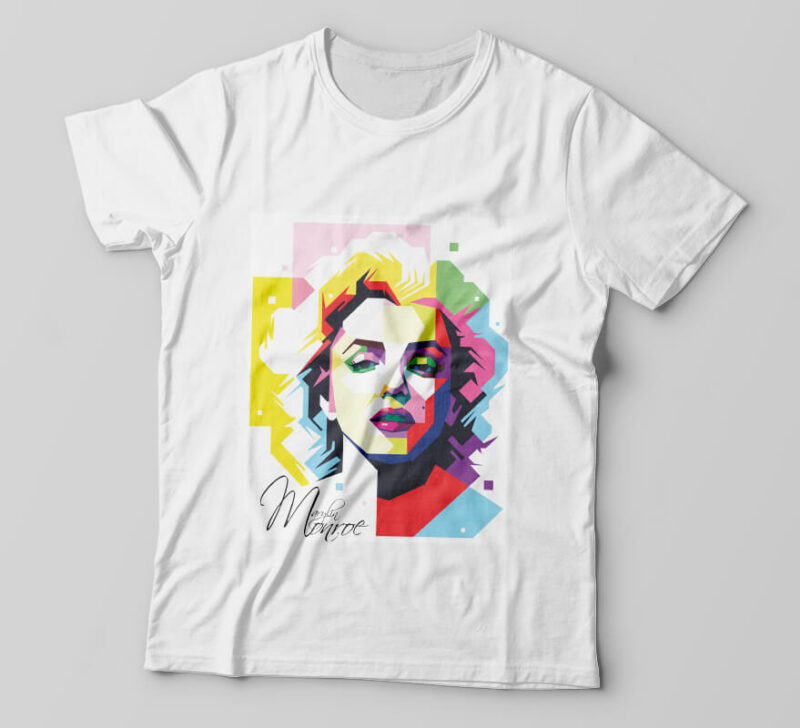 Camisetas personalizada cantoras Marilyn Monroe
