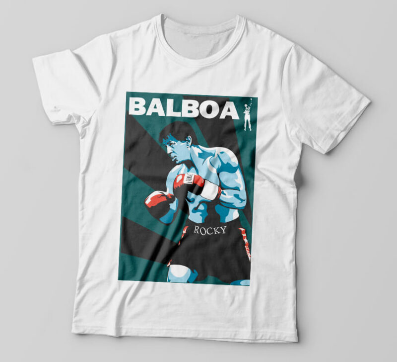 Camisetas personalizada Rocky Balboa