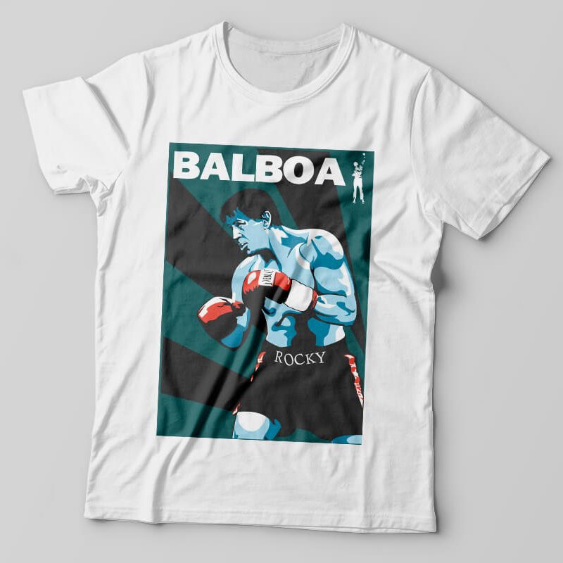 Camisetas personalizada Rocky Balboa