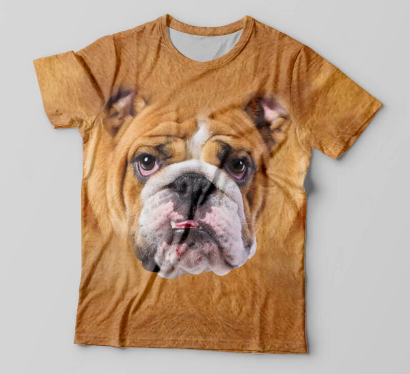 Camisetas personalizada animais 3D