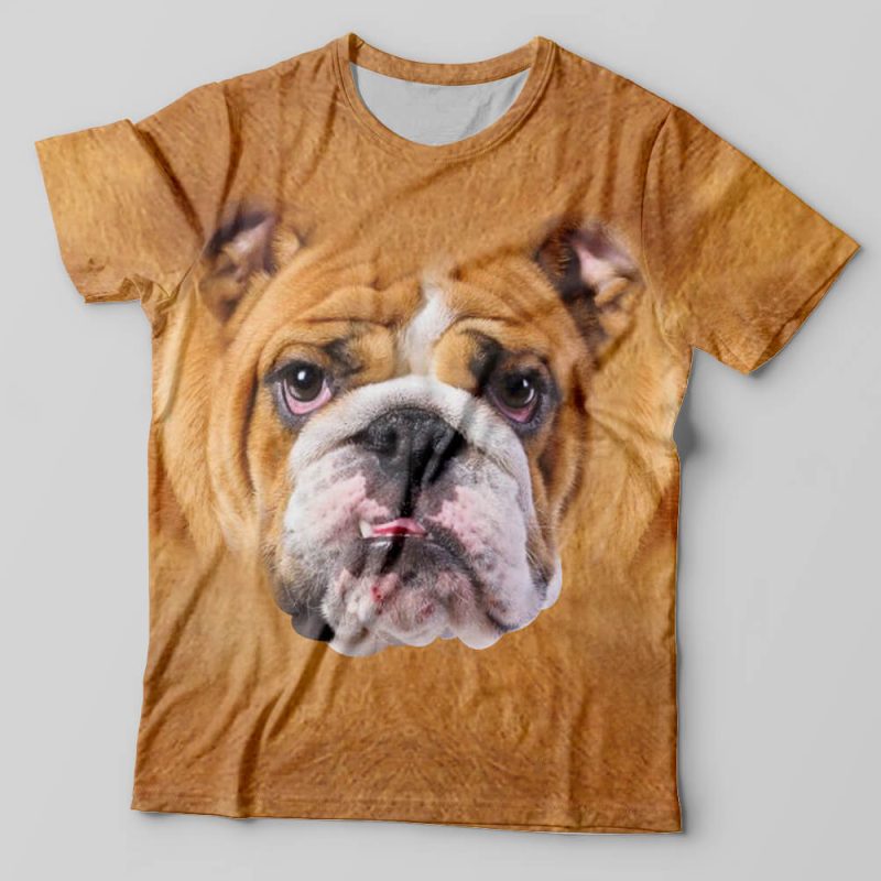 Camisetas personalizada animais 3D