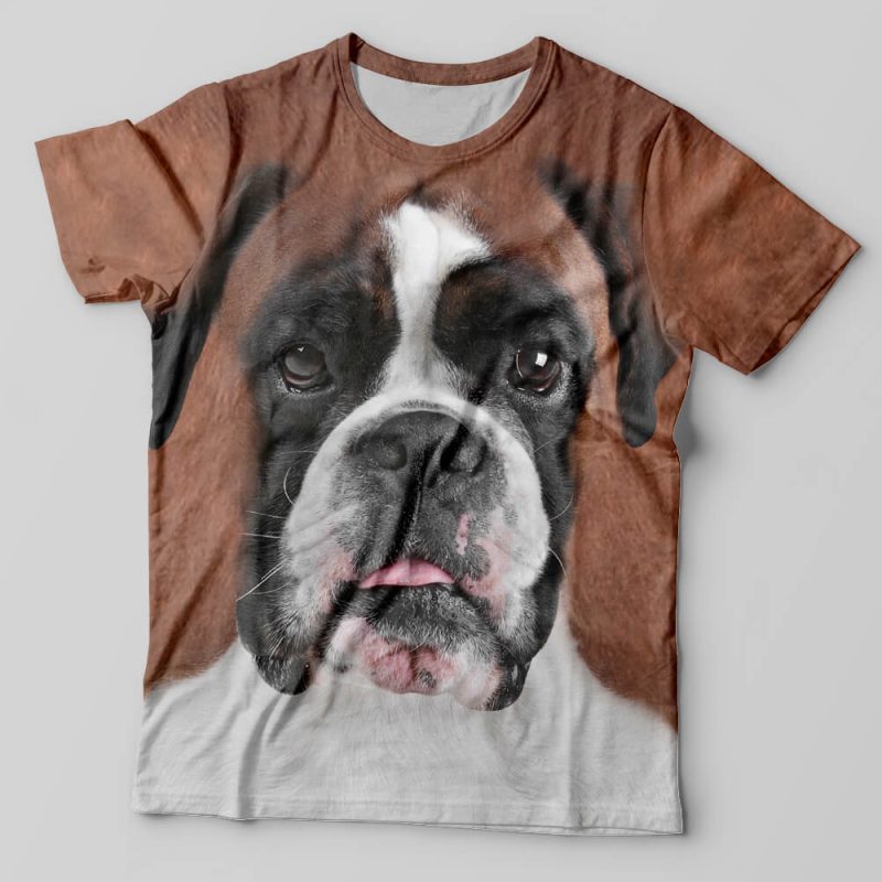 Camisetas personalizada animais 3D