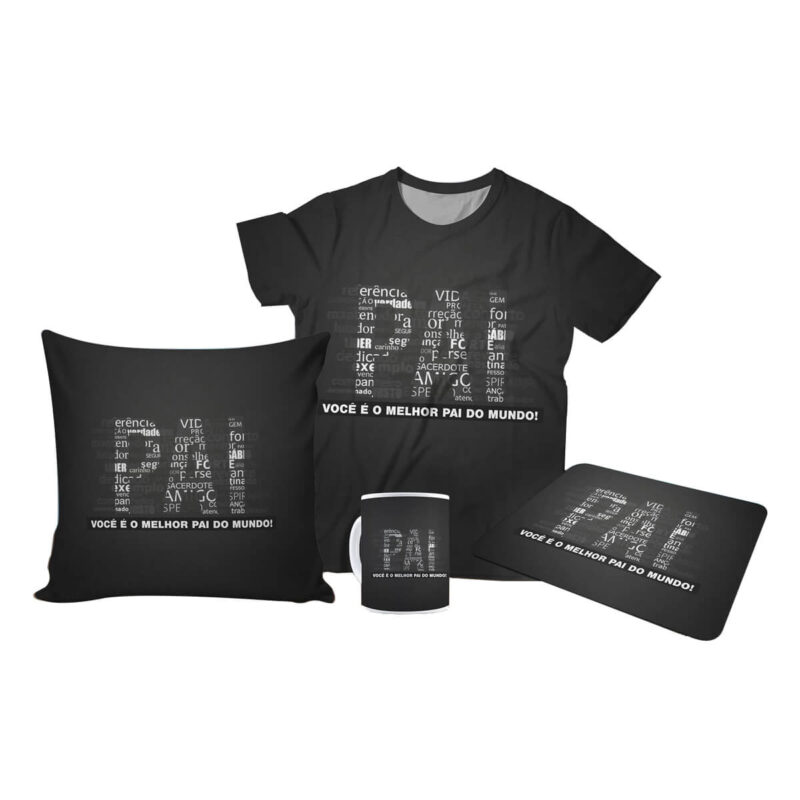 Kit Personalizado Melhor Pai do Mundo