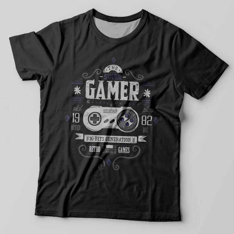 Camisetas personalizadas games
