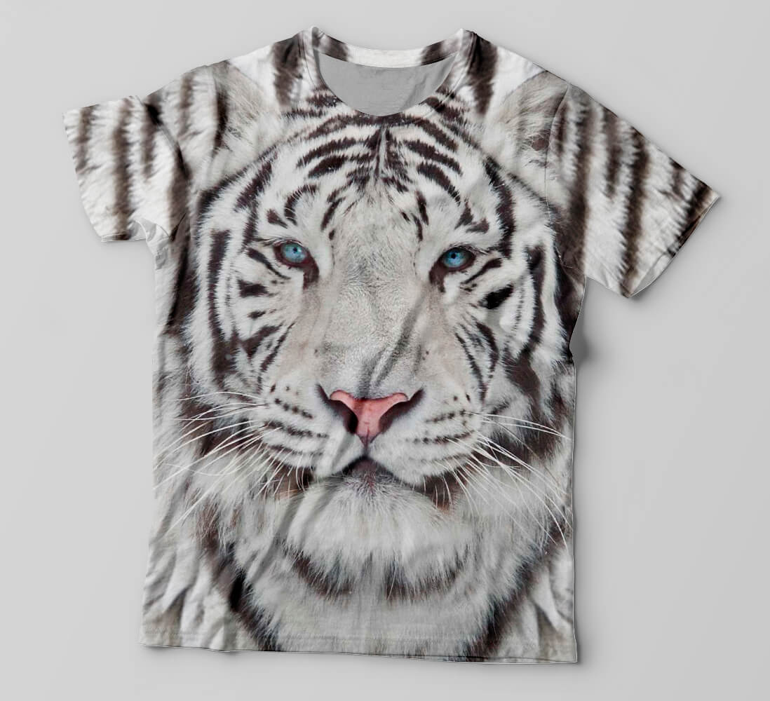 Camiseta Tigre 3D 