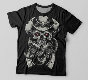 Camisetas personalizadas caveira