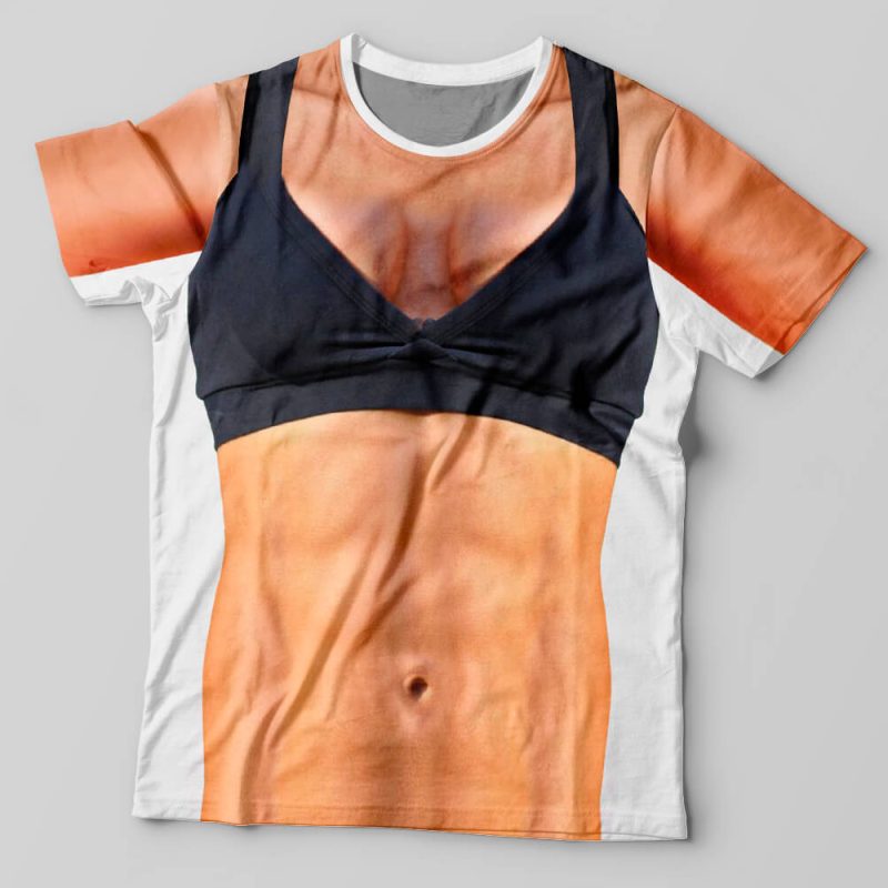 Camisetas personalizadas mulher musculosa