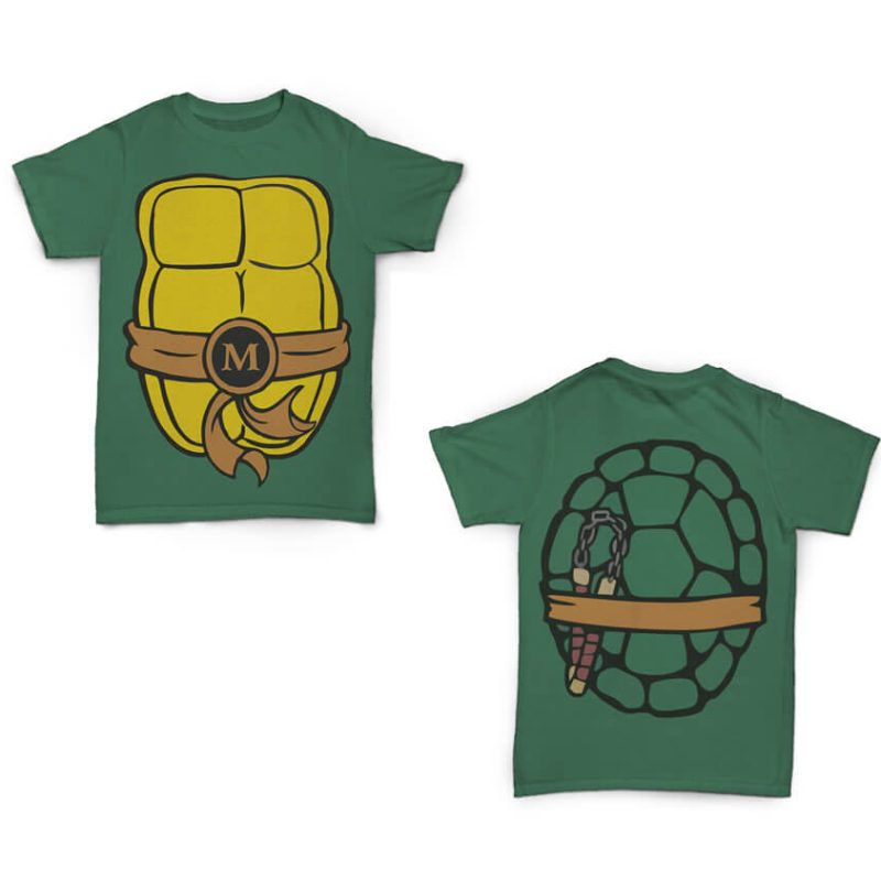 Camisetas personalizadas tartarugas ninja