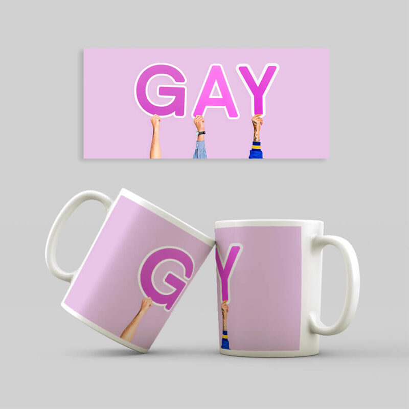 Caneca Gay com Orgulho