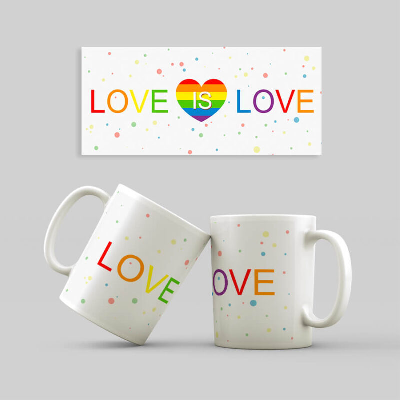 Caneca Love is Love