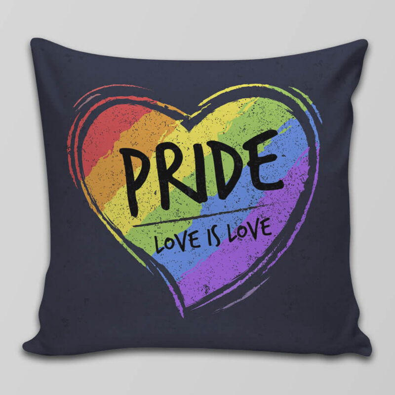 Capa de Almofada Pride Love is Love