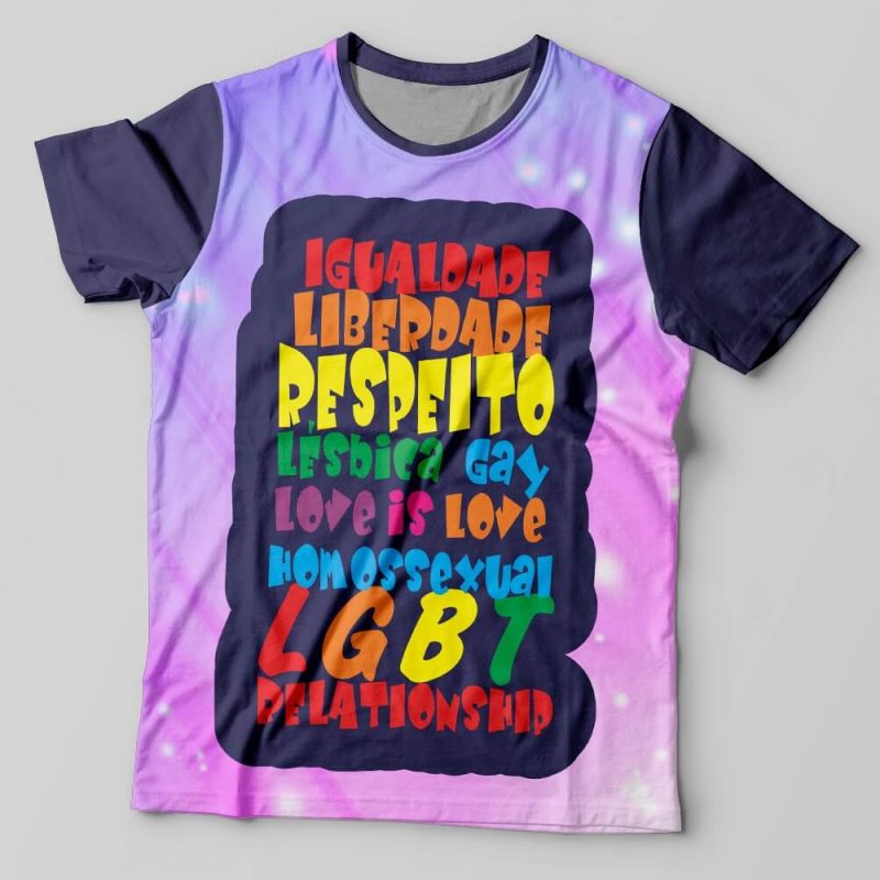 Camiseta Igualdade e Liberdade