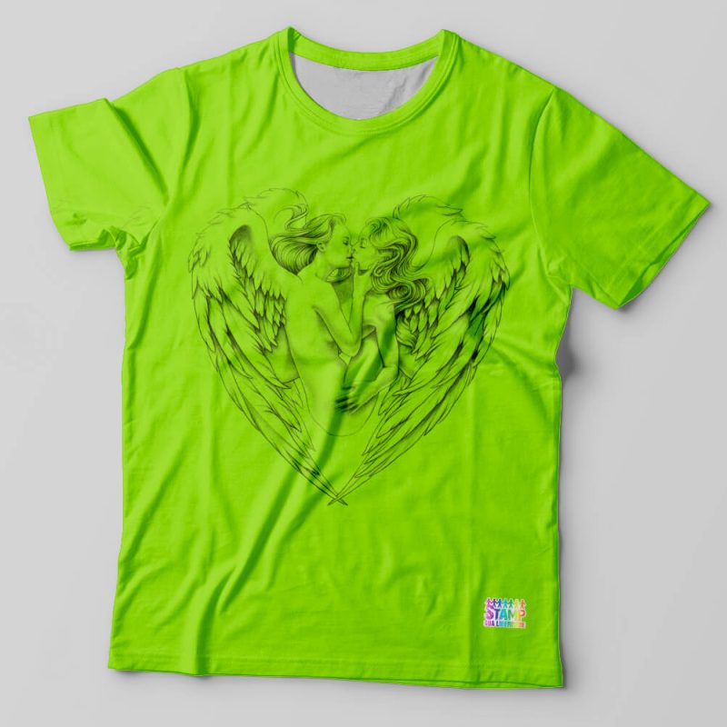 Camiseta Angels Green