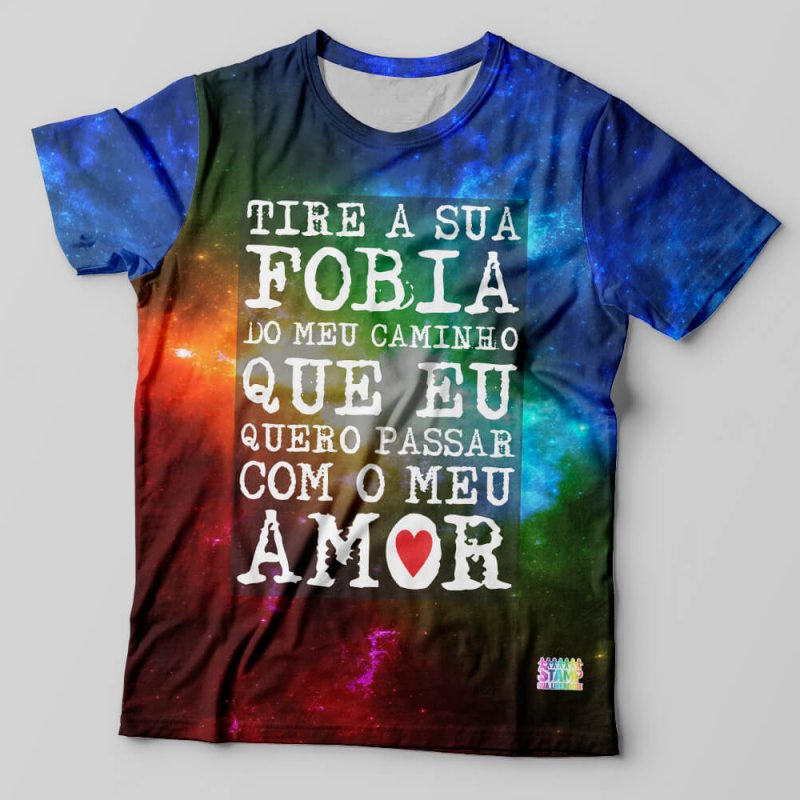 Camiseta Tire a sua Fobia