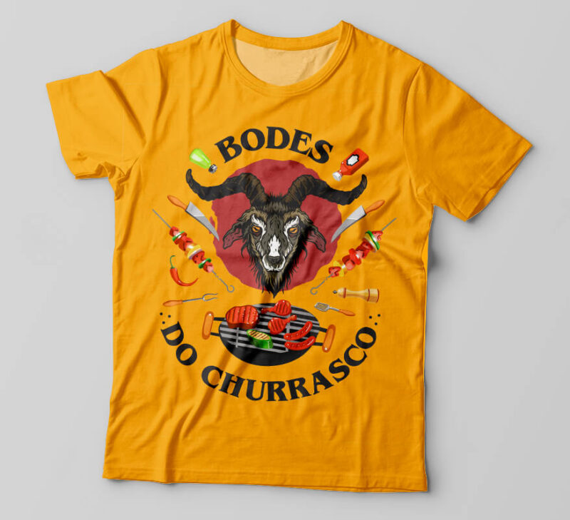 Camiseta Maçonaria Bodes do Churrasco