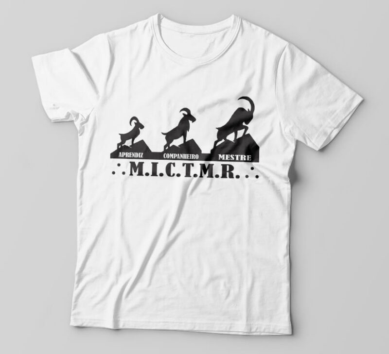 Camiseta Maçonaria Bodes Evolução