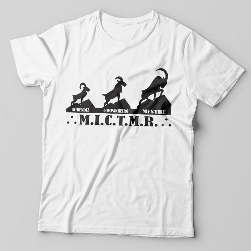 Camiseta Maçonaria Bodes Evolução