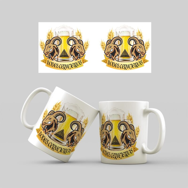 Caneca Maçonaria Bodes Cervejeiros