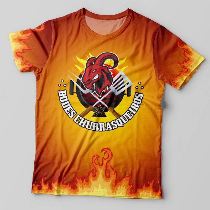 Camiseta Maçonaria Bodes Churrasqueiros