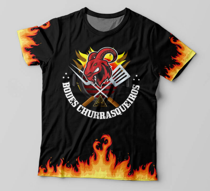 Camiseta Maçonaria Bodes Churrasqueiros
