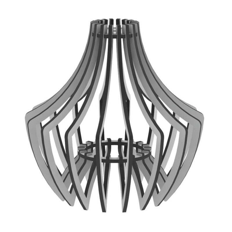 Lustre Pendente em MDF 6mm LS00007