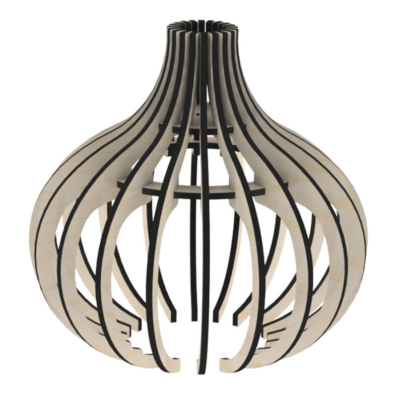 Lustre Pendente em MDF 6mm LS00010