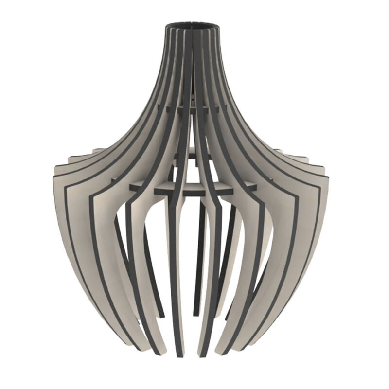 Lustre Pendente em MDF 6mm LS00011