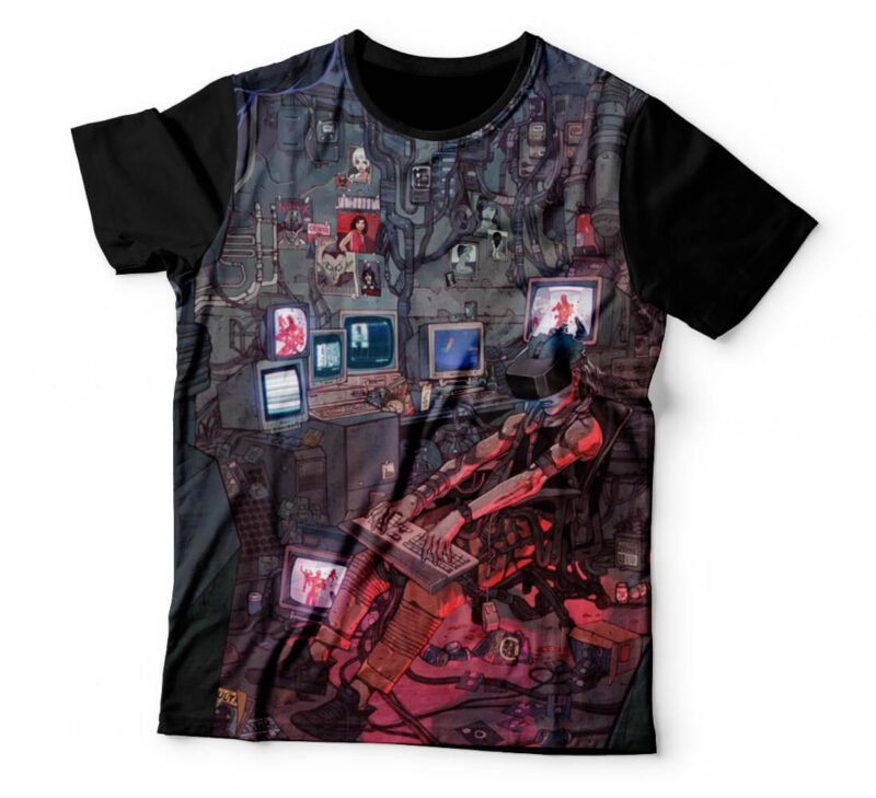 Camiseta Cyber Gamer
