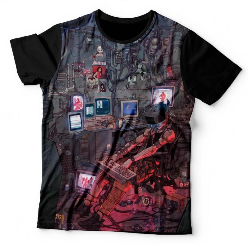 Camiseta Cyber Gamer