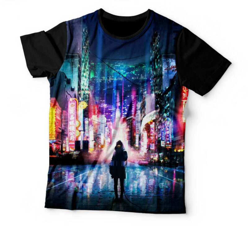 Camiseta Cyber Punk City