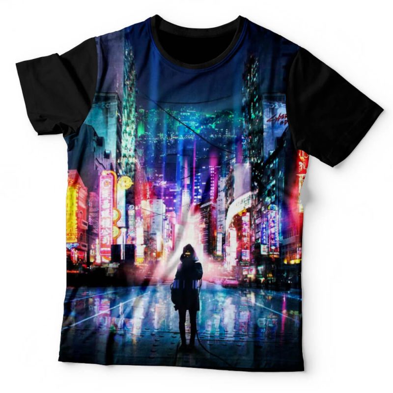 Camiseta Cyber Punk City
