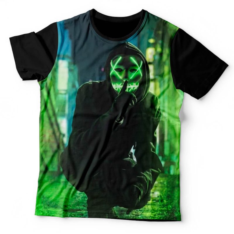 Camiseta Cyber Punk Silence