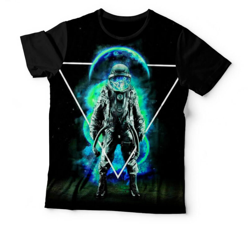Camiseta Cyber Punk Space