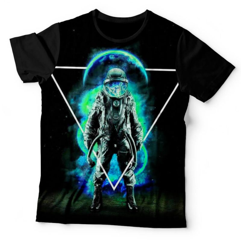 Camiseta Cyber Punk Space