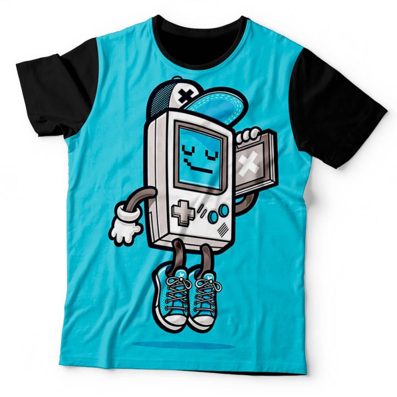 Camiseta Game Boy Retro