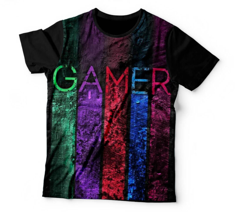 Camiseta Gamer Grafite