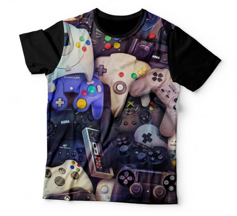Camiseta Gamer Joysticks