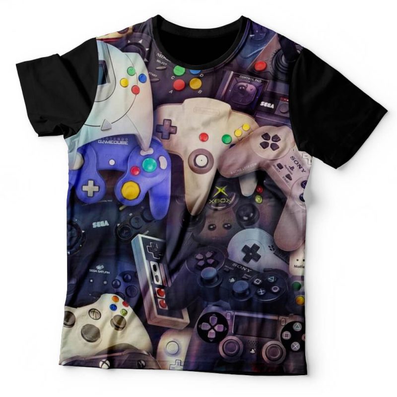 Camiseta Gamer Joysticks