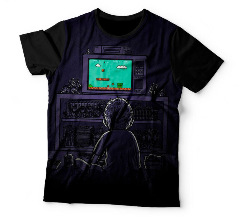 Camiseta Gamer Nintendo Retro