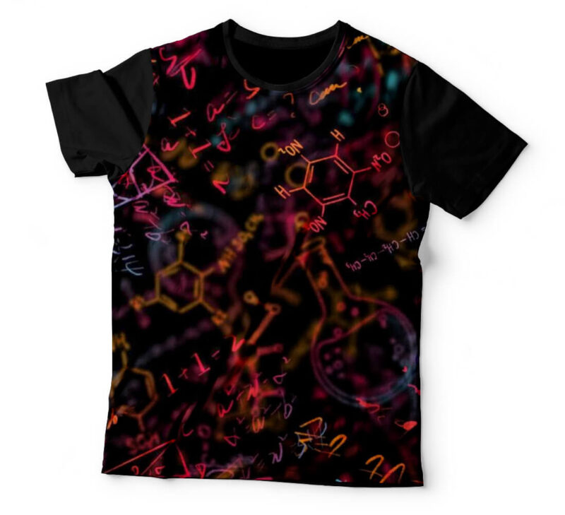 Camiseta Química em Luzes