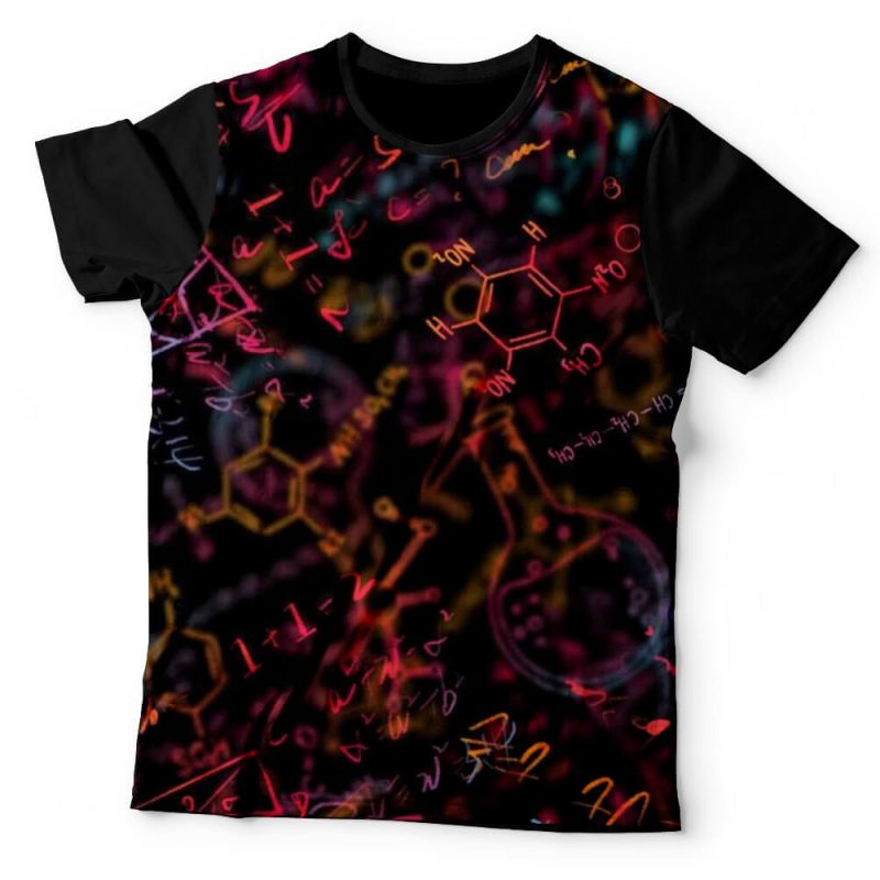 Camiseta Química em Luzes